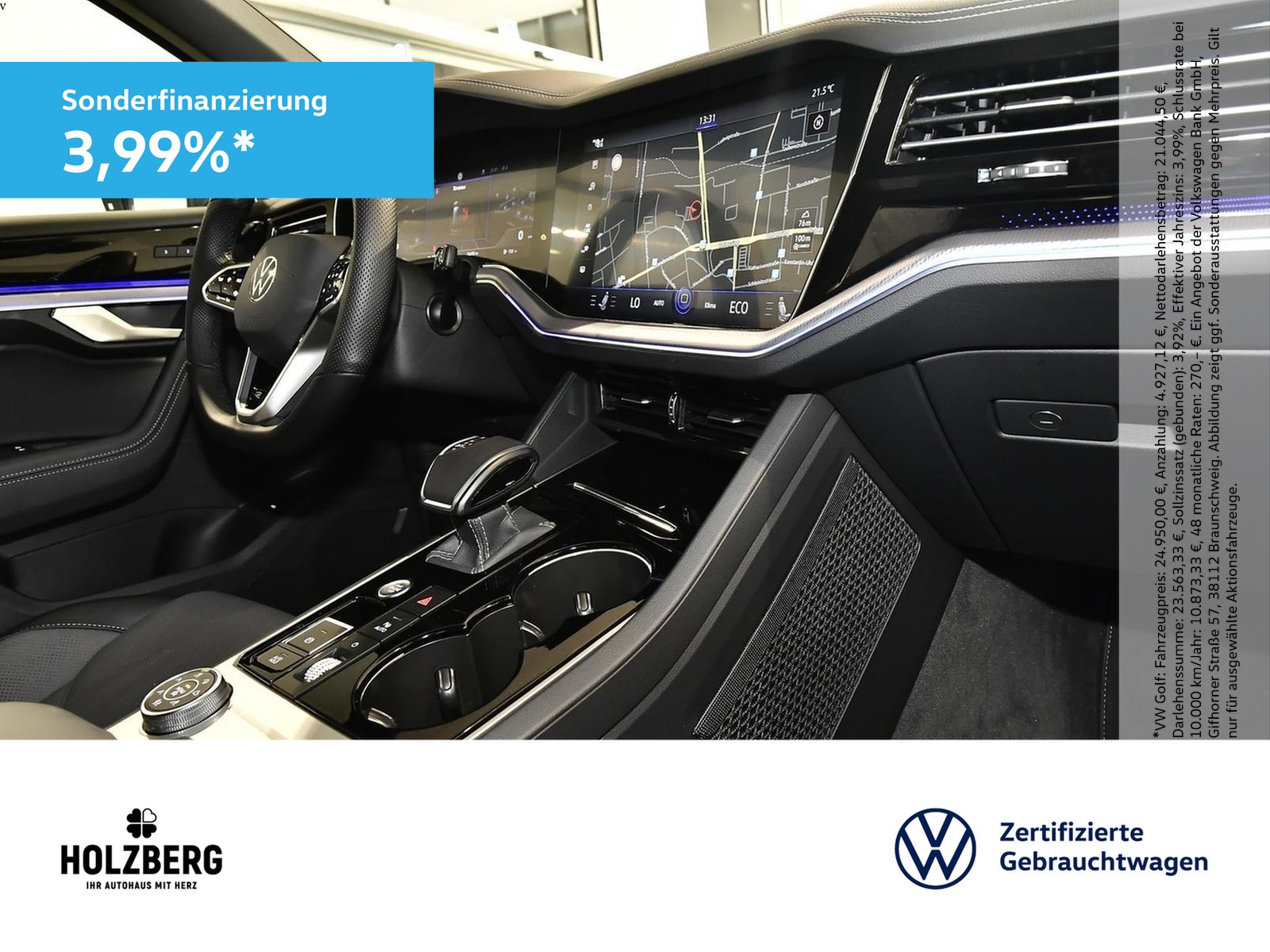 Fahrzeugabbildung Volkswagen Touareg 3.0 TDI R-Line 4Motion LUFT+AHK+STHZG+IQ