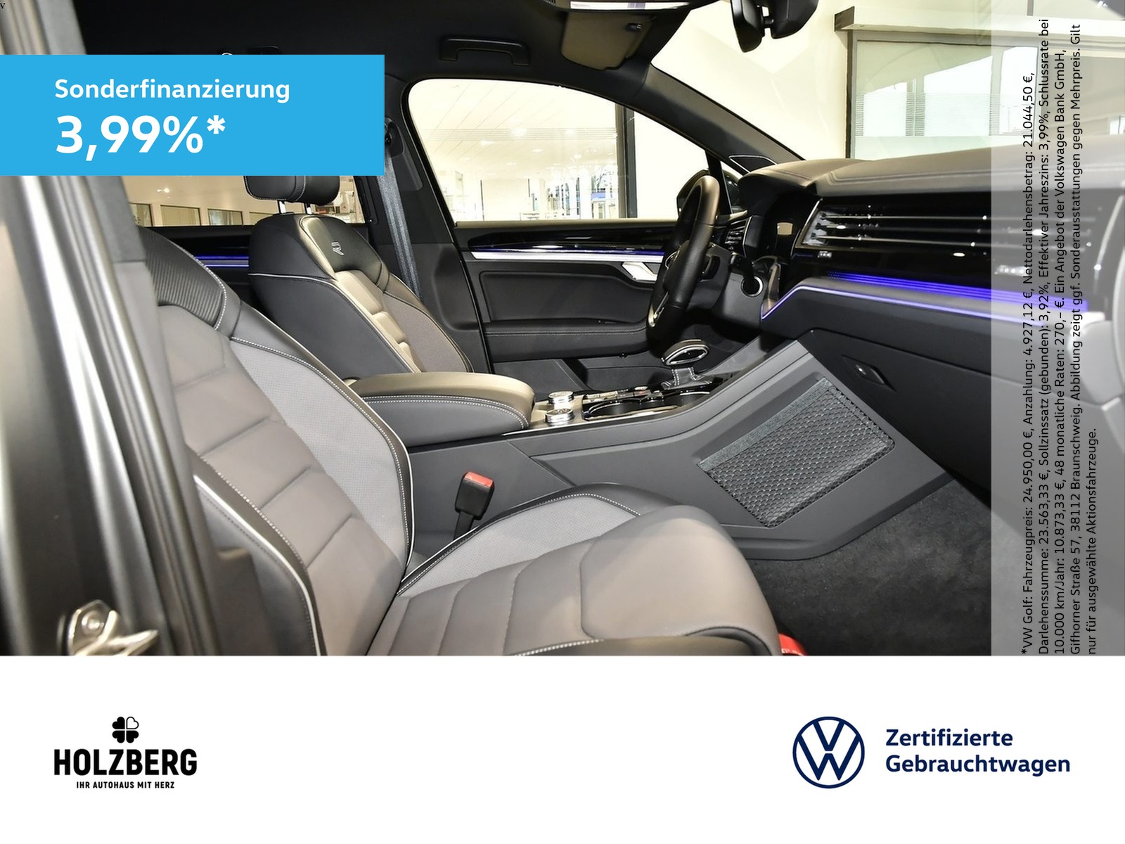 Fahrzeugabbildung Volkswagen Touareg 3.0 TDI R-Line 4Motion LUFT+AHK+STHZG+IQ