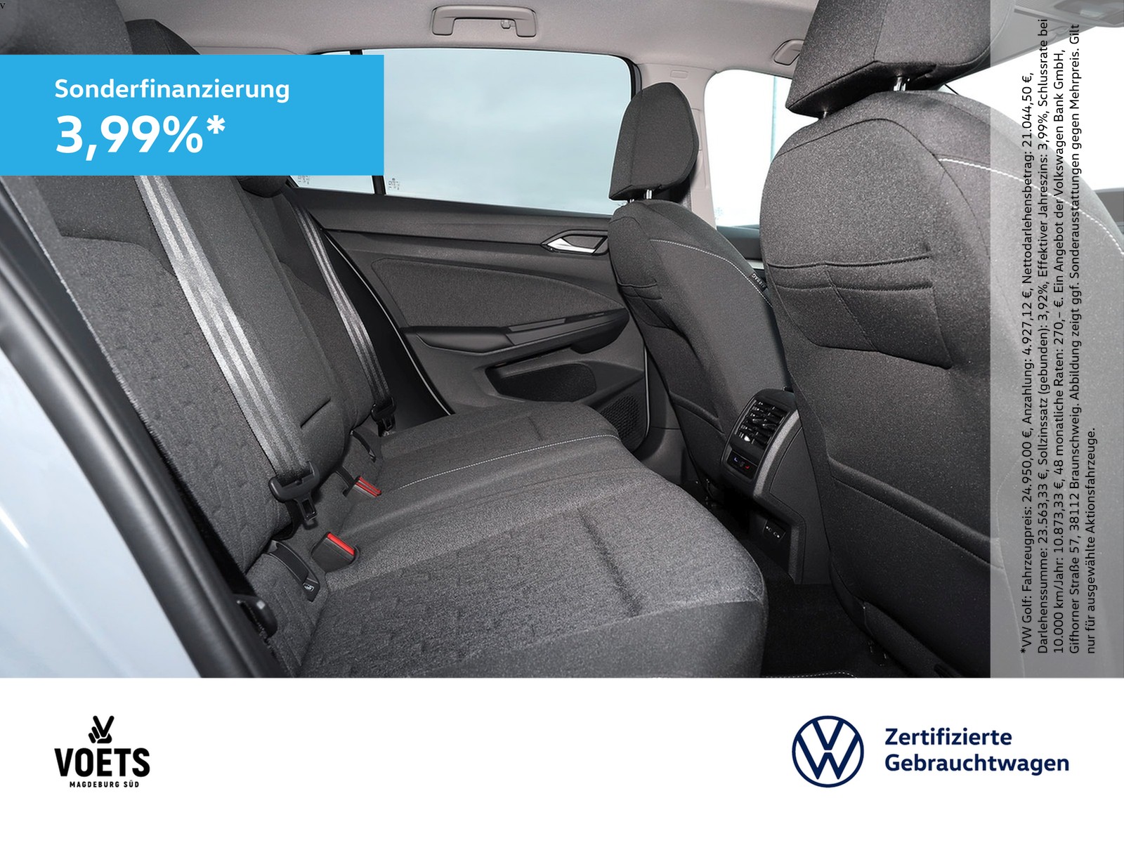 Fahrzeugabbildung Volkswagen GOLF VIII MOVE 1.5 eTSI DSG LED+NAVI+PANO+AHK
