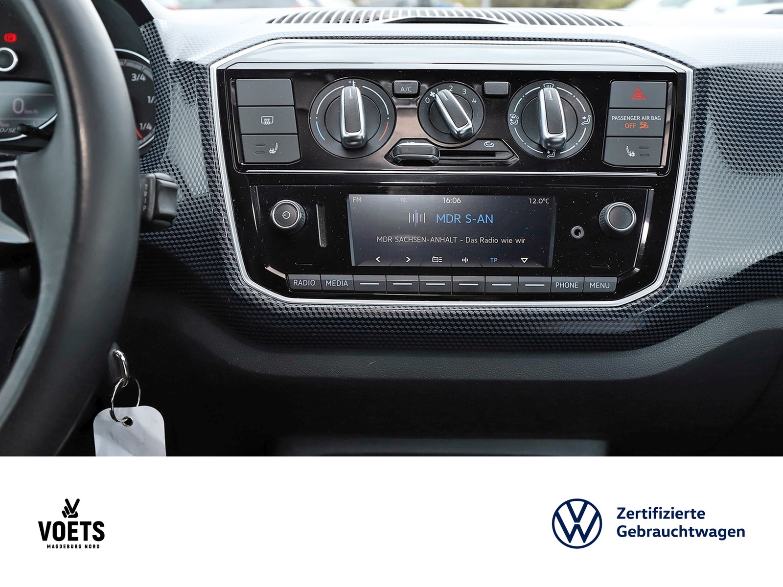 Fahrzeugabbildung Volkswagen up! 1.0MPI club up! Klima+Sitzhzg.