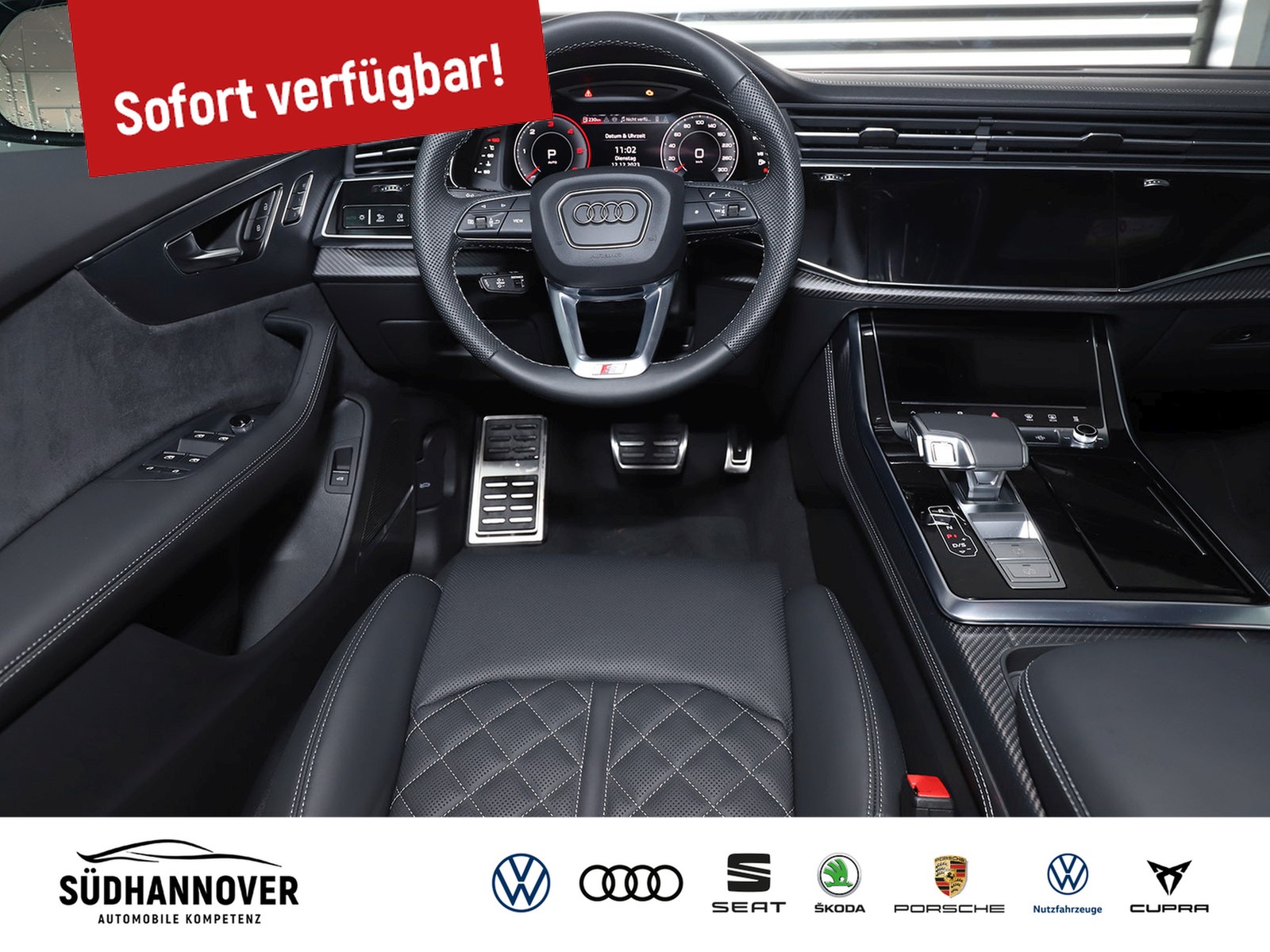 Fahrzeugabbildung Audi Q8 SUV 50 TDI qu.tiptr. S line Sportp. +AHK+PANO