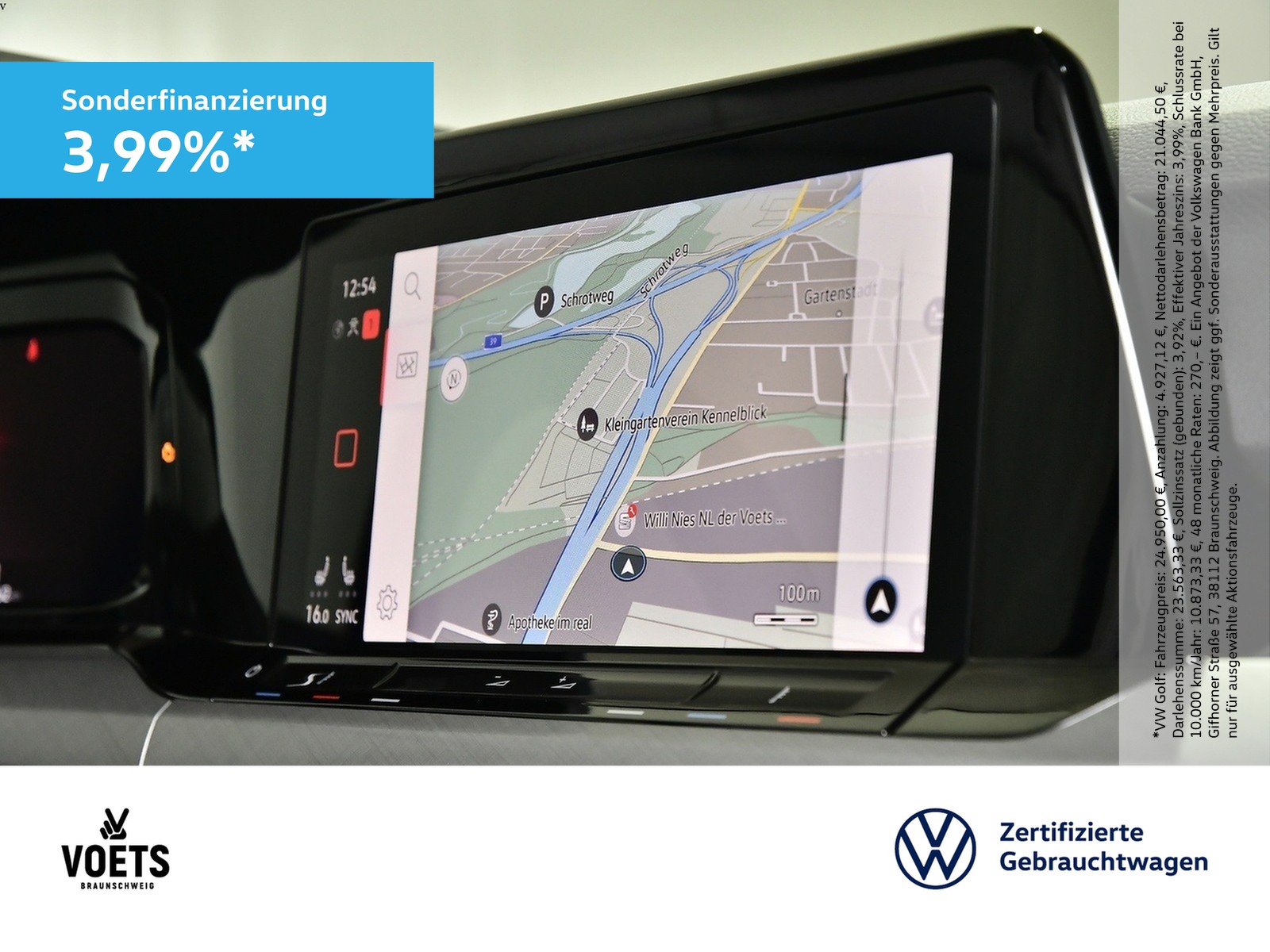Fahrzeugabbildung Volkswagen Golf VIII Life 1.5 TSI LED+NAVI+SHZ+RearView
