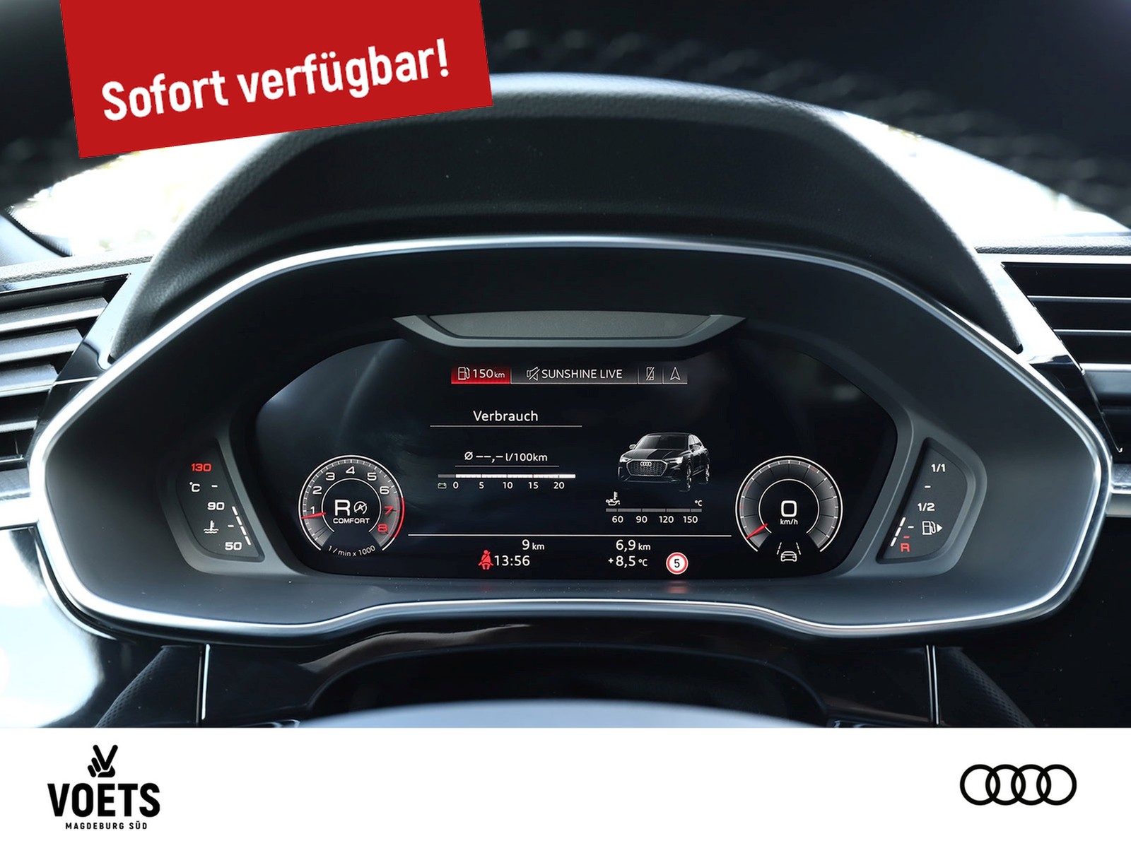 Fahrzeugabbildung Audi Q3 Sportback 35 TFSI S line+AHK+19ZOLL+LED+ACC