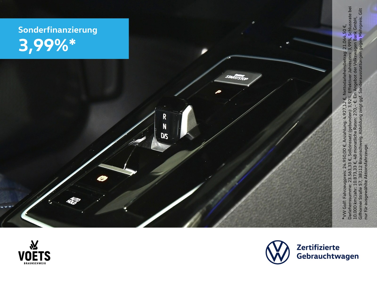 Fahrzeugabbildung Volkswagen Golf VIII R 2.0 TSI 4Motion DSG LED+RearView