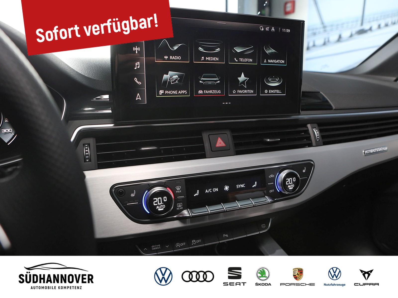 Fahrzeugabbildung Audi A4 Avant 40 TDI qu.S tronic S line +PANO+AHK+ACC