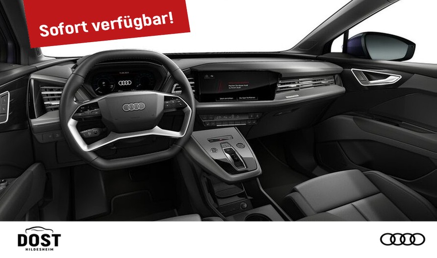 Fahrzeugabbildung Audi Q4 Sportback 40 e-tron UPE 70635,-  NAVI+AHK